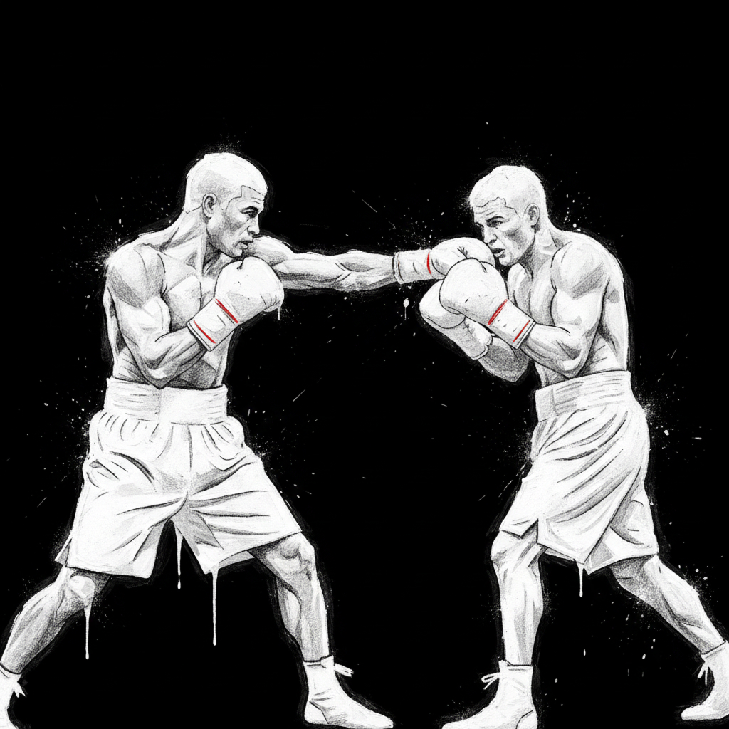 Sparing en boxe anglaise